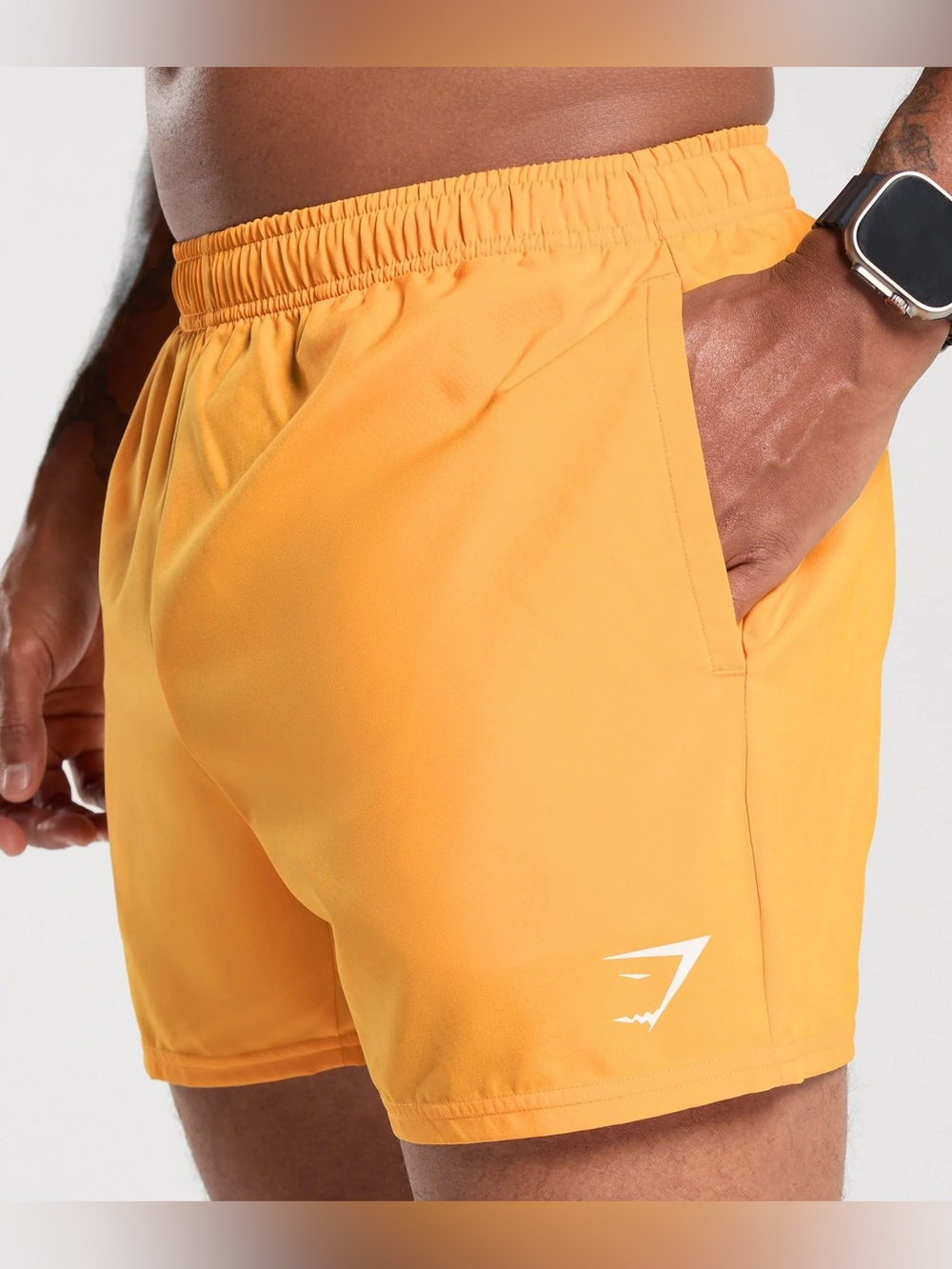 Gymshark Arrival 5" Shorts - Fitness Orange